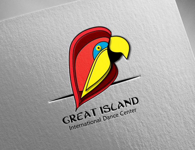 Projektowanie logo dla firm,  Logo dla studio tańca GREAT ISLAND, logo firm - hitmus1
